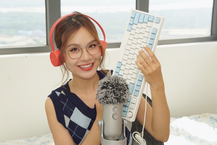 Trước khi trở thành người tạo ASMR, Ngọc Minh là một diễn viên. Ảnh: Nhân vật cung cấp