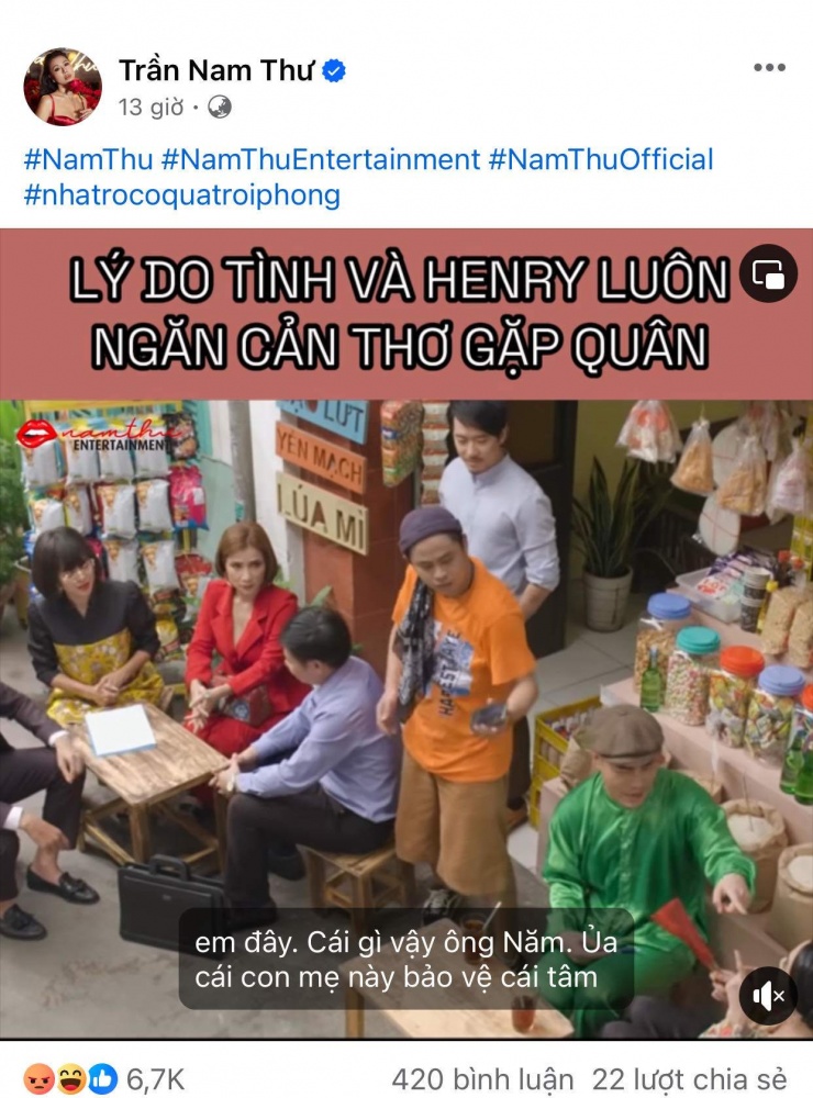 Động thái giữa ồn ào của Nam Thư nhận về nhiều lượt phẫn nộ của cư dân mạng