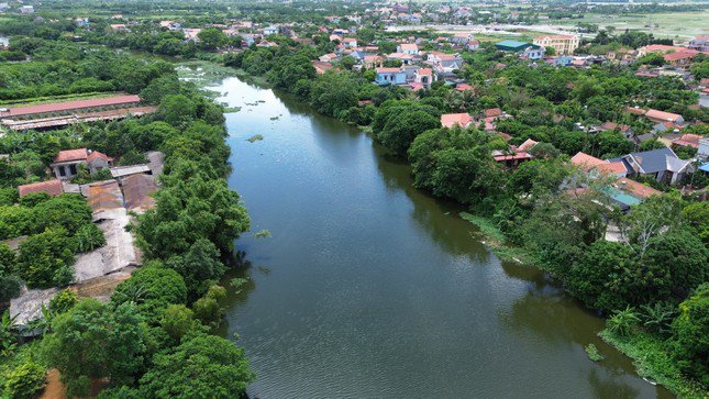 Một khúc sông Châu Giang chảy qua địa bàn huyện Bình Lục