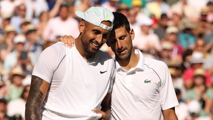 Kyrgios và Djokovic có buổi tập cùng nhau hôm 5/7