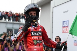 Đua xe MotoGP, German GP: Martin gục ngã trước “cửa thiên đàng”, Bagnaia vô địch giai đoạn 1