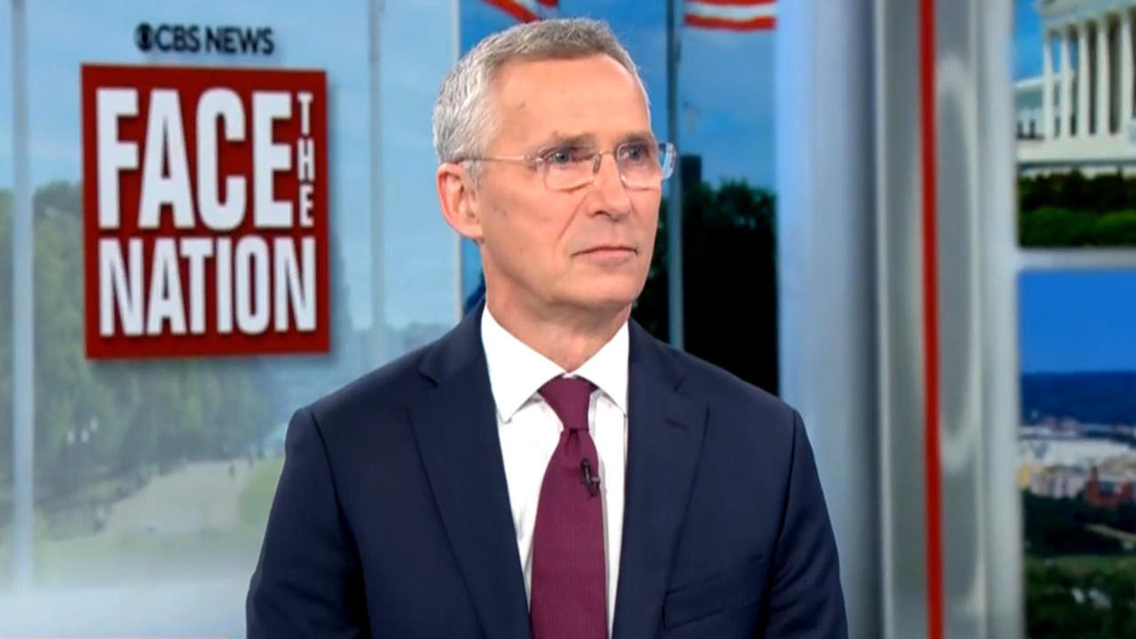 Tổng thư ký NATO Jens Stoltenberg. Ảnh: CBS News