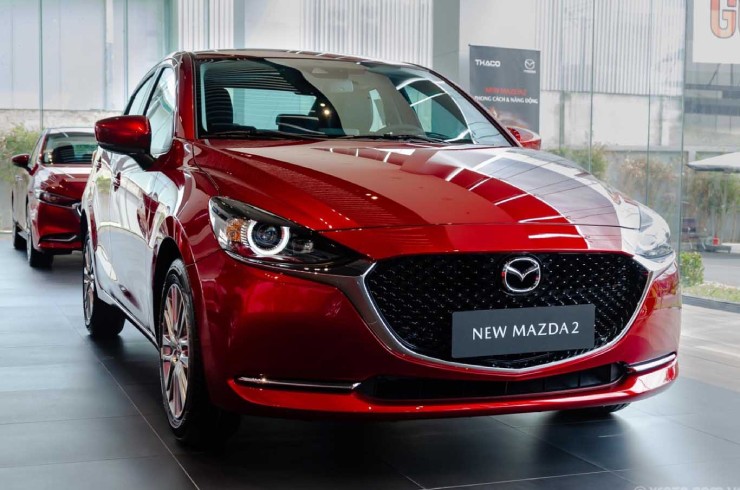 Mazda2 đang được khách Việt quan tâm nhờ mức giá hấp dẫn