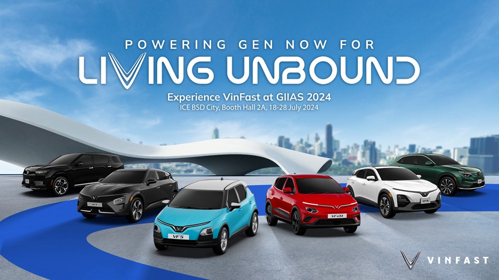 VinFast tham dự triển lãm ô tô quốc tế Gaikindo Indonesia (GIIAS) 2024