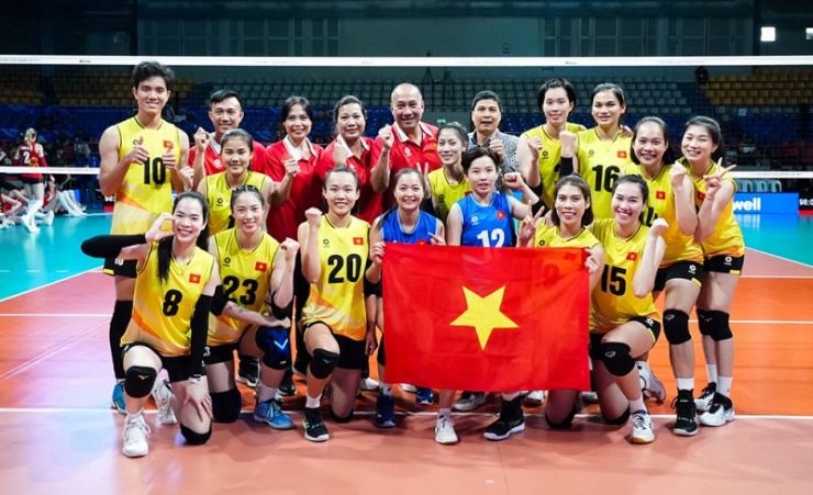 Đội tuyển bóng chuyền nữ Việt Nam. Ảnh: FIVB