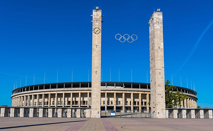 Olympiastadion ở Berlin, một trong những sân vận động lớn nhất nước Đức, sẽ là nơi diễn ra trận chung kết của EURO 2024.
