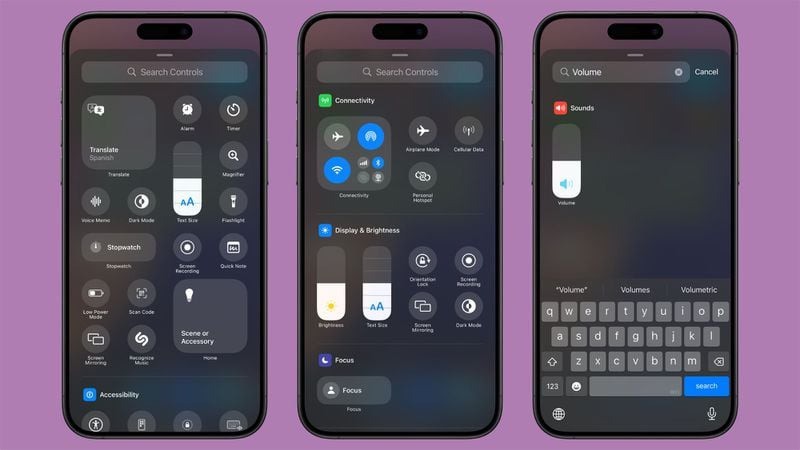 6 Completely New Features of iOS 18's iPhone Control Center - 4