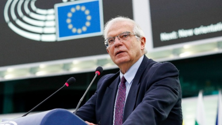 Cao ủy EU về chính sách đối ngoại và an ninh Josep Borrell. Ảnh: EPA