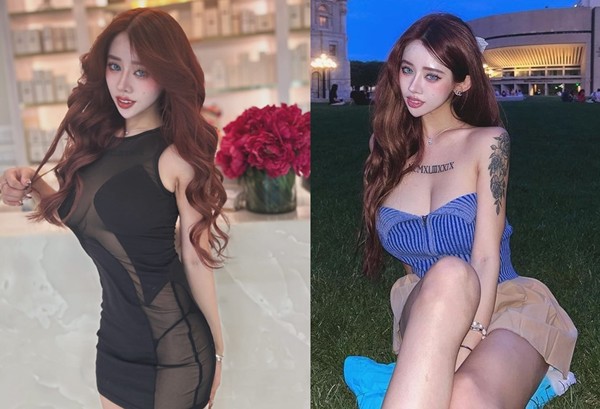 Hot girl Thiều Tuyên chưa từng ngần ngại khi khoe dáng trong trang phục gợi cảm.