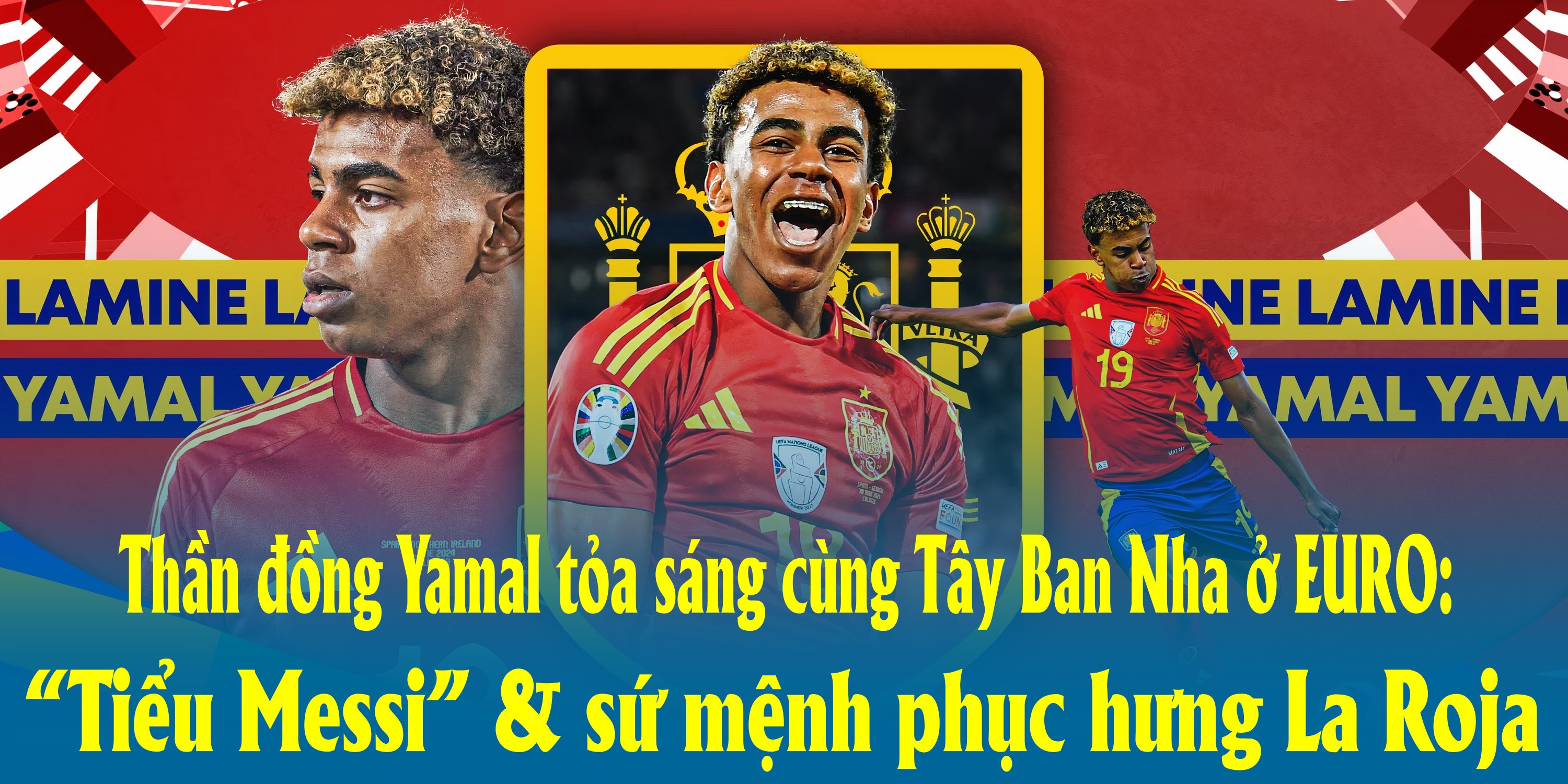 Thần đồng Yamal tỏa sáng cùng Tây Ban Nha ở EURO: “Tiểu Messi” & sứ mệnh phục hưng La Roja - 1