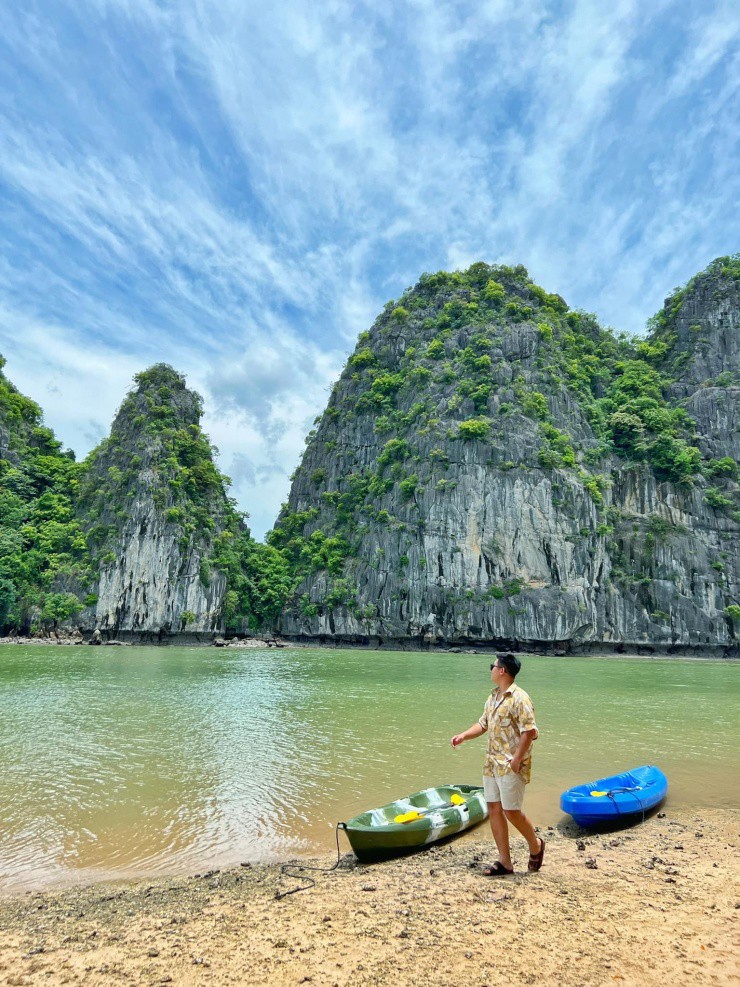 Chiêm ngưỡng bức tranh thiên nhiên tuyệt mỹ.