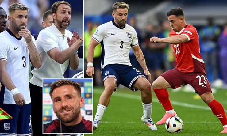 Luke Shaw sẽ có trận đầu tiên&nbsp;đá chính ở EURO 2024&nbsp;ngay tại chung kết?