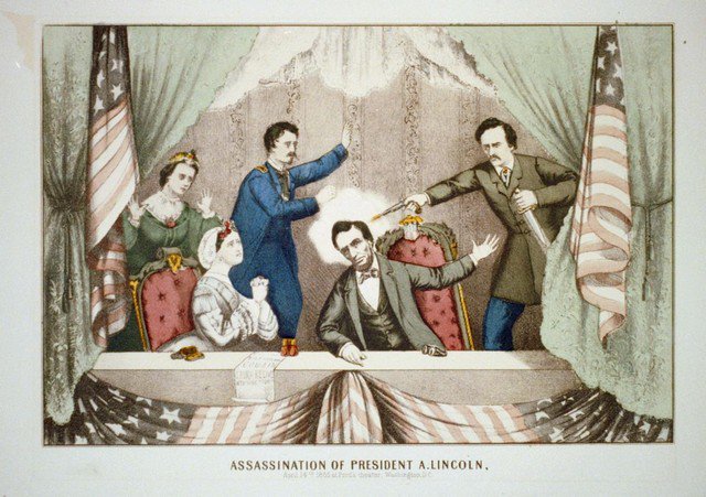 Cựu Tổng thống Abraham Lincoln bị bắn chết tại TP Washington vào ngày 14-4-1865. Ảnh: Reuters