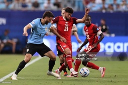 Video bóng đá Canada - Uruguay: Lão tướng cứu nguy phút 90+2, luân lưu nghẹt thở (Copa America)