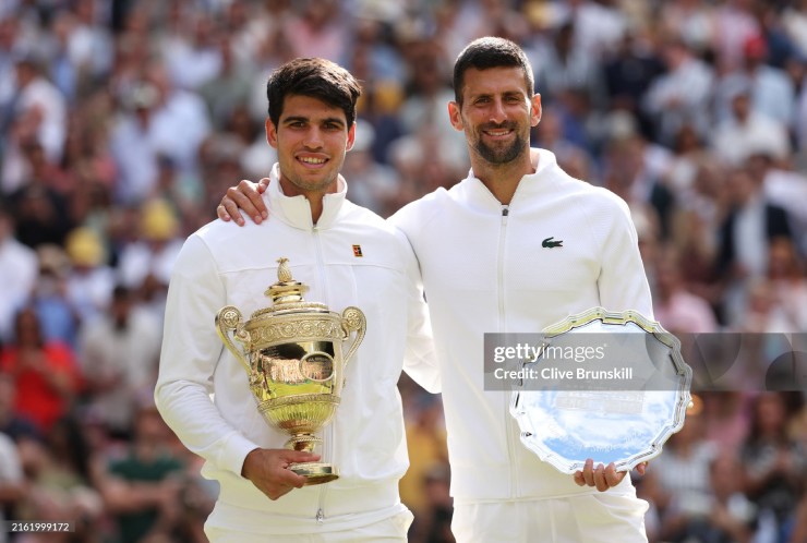 Vào chung kết Wimbledon là chiến tích đáng khen ngợi với Djokovic bởi anh đã phải vật lộn với chấn thương và chỉ xác nhận tham dự phút chót