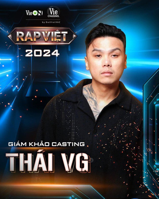 Rapper Thái VG lần đầu tham gia tuyển chọn thí sinh tại vòng casting.