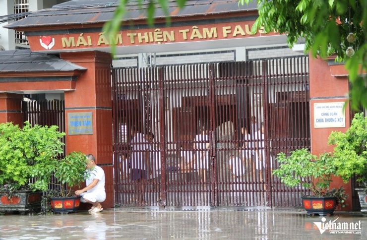 Mái ấm Thiện Tâm Faustina trên địa bàn xã Đô Thành. Ảnh: Việt Hòa