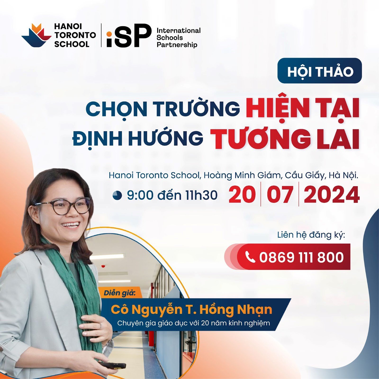 Đăng ký ngay tham gia hội thảo và tham quan trường Hà Nội Toronto để nhận nhiều ưu đãi hấp dẫn