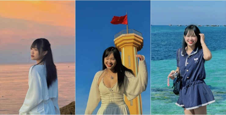 Dù là hoàng hôn hay bình minh, khung cảnh Lý Sơn vẫn luôn là “background” lý tưởng cho những bức ảnh lung linh của du khách.