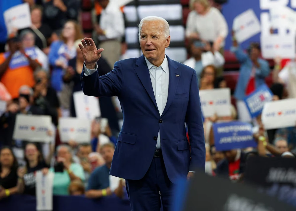 Tổng thống Mỹ Joe Biden. Ảnh: REUTERS