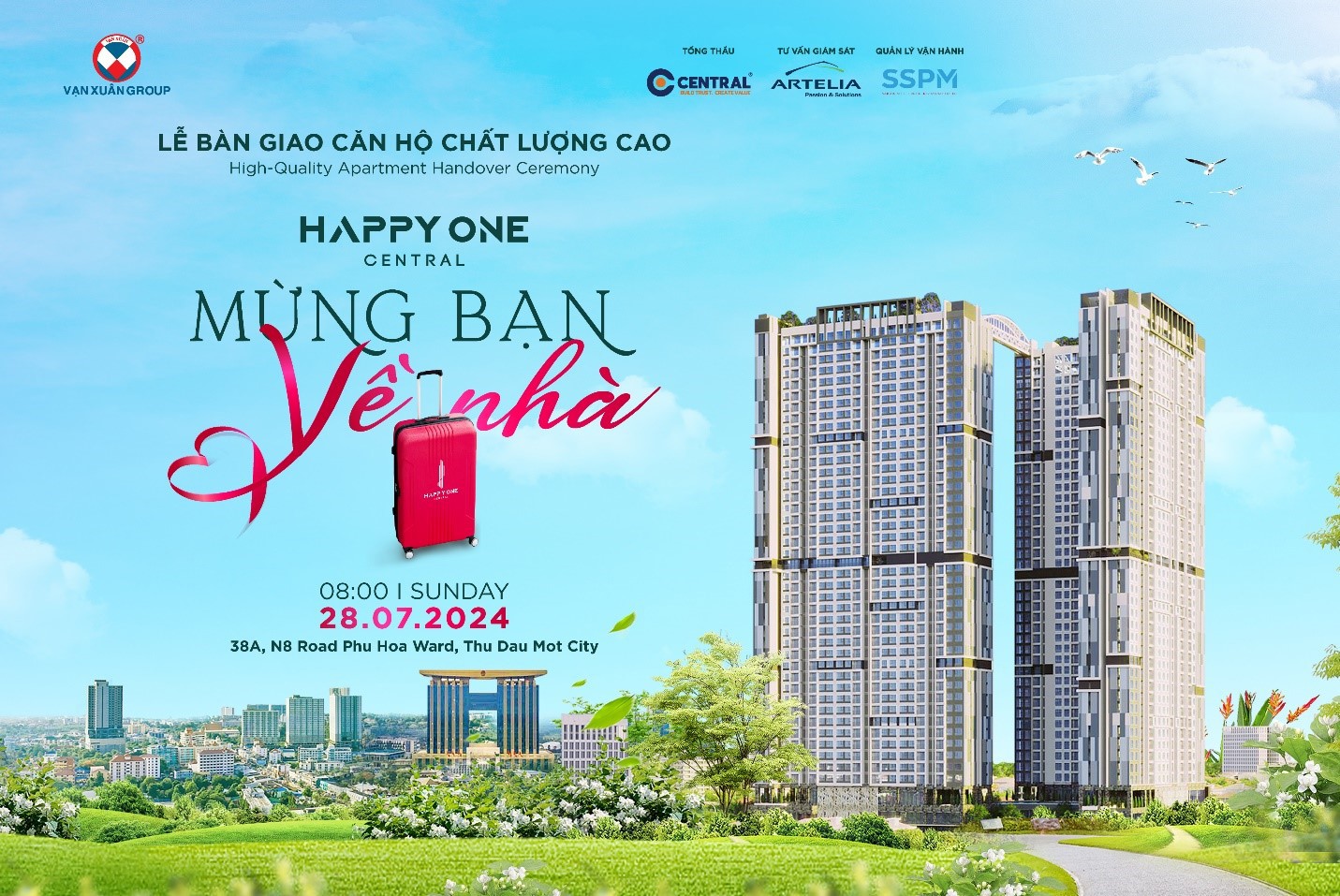 “Mừng bạn về nhà” - Sự kiện được hơn 5.000 cư dân Happy One Central mong đợi.