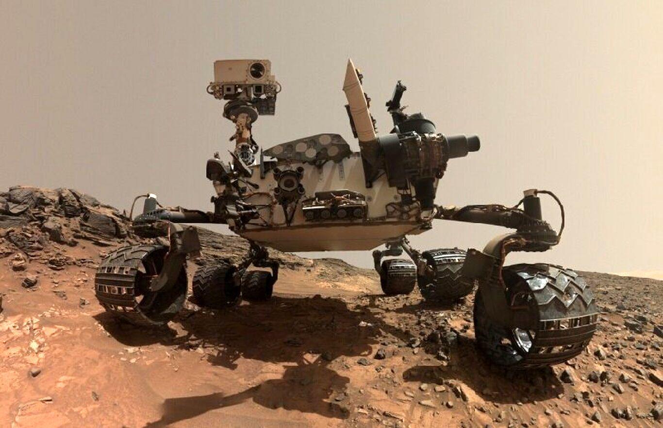 Tàu tự hành Curiosity trên Sao Hỏa (ảnh: CNN)