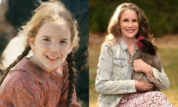 Melissa Gilbert thời đóng 'Ngôi nhà nhỏ trên thảo nguyên' và ở tuổi 60.