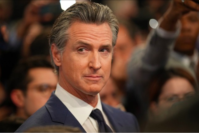 Thống đốc California Gavin Newsom. (Ảnh: Getty)