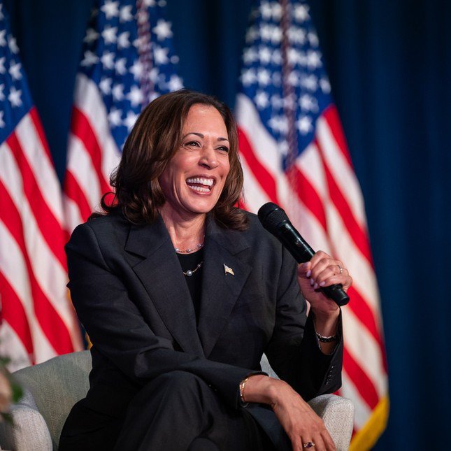 Phó Tổng thống Kamala Harris (59 tuổi) - đang được đề xuất là ứng cử viên tổng thống của đảng Dân chủ trong cuộc đua vào Nhà trắng năm nay. Ảnh: @kamalaharris.