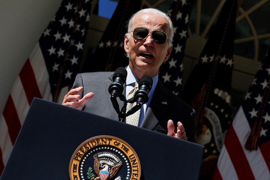 Tổng thống Mỹ Joe Biden. Ảnh: Reuters