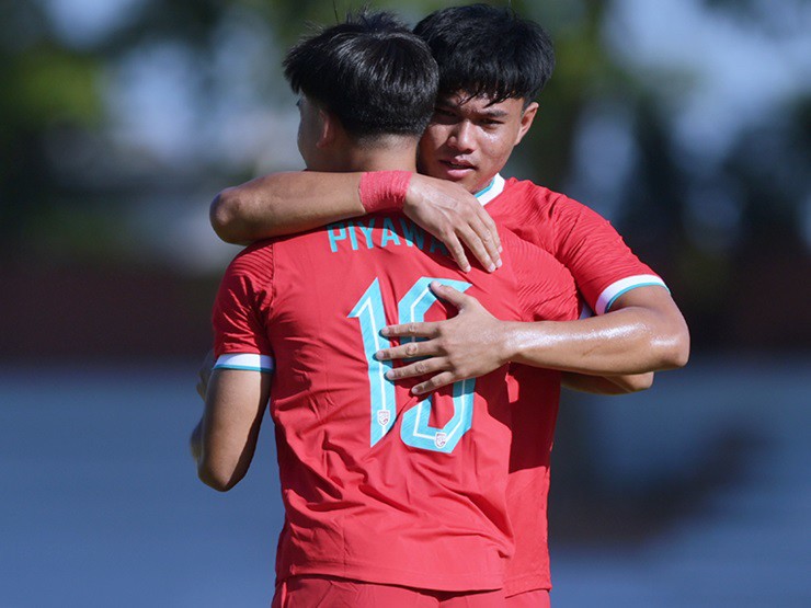 U19 Thái Lan thắng đậm U19 Brunei