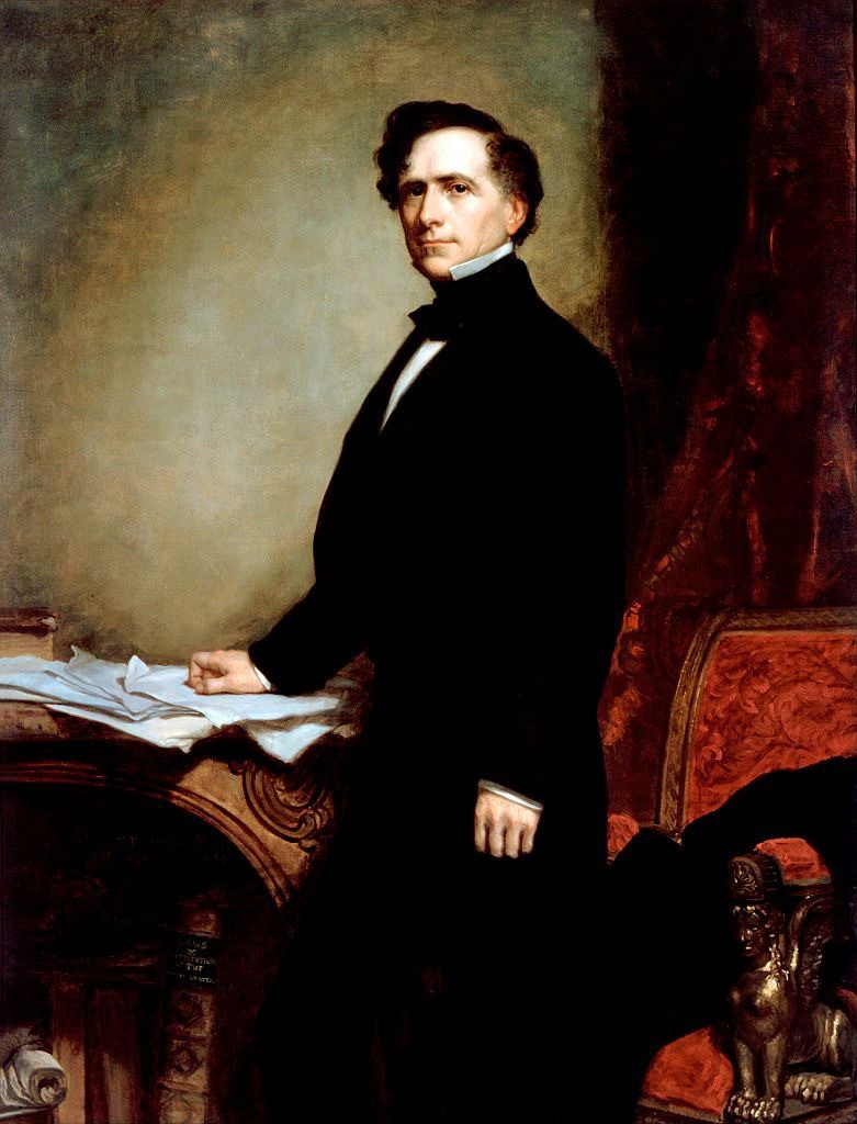 Tổng thống Mỹ thứ 14 Franklin Pierce. Ảnh: Getty