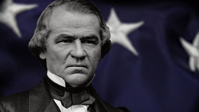 Tổng thống Mỹ thứ 17 Andrew Johnson. Ảnh: Britannica