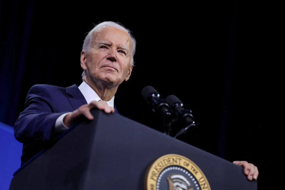 Tổng thống Mỹ Joe Biden. Ảnh: REUTERS