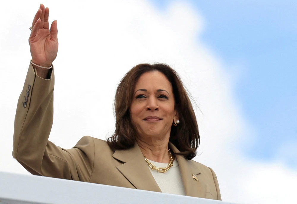 Phó Tổng thống Mỹ Kamala Harris. Ảnh: REUTERS