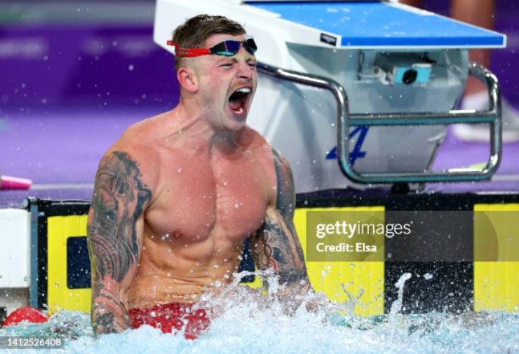 Adam Peaty, 29 tuổi, săn HCV Olympic thứ 4 sự nghiệp