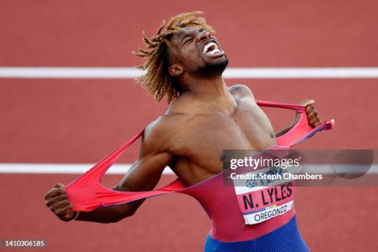 Noah Lyles, 27 tuổi, tham vọng thâu tóm những HCV ở nội dung chạy nước rút