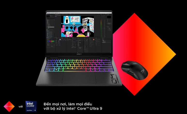 HP OMEN với bộ xử lý Intel® Core™ Ultra mở ra trải nghiệm gaming và sáng tạo không giới hạn - 4