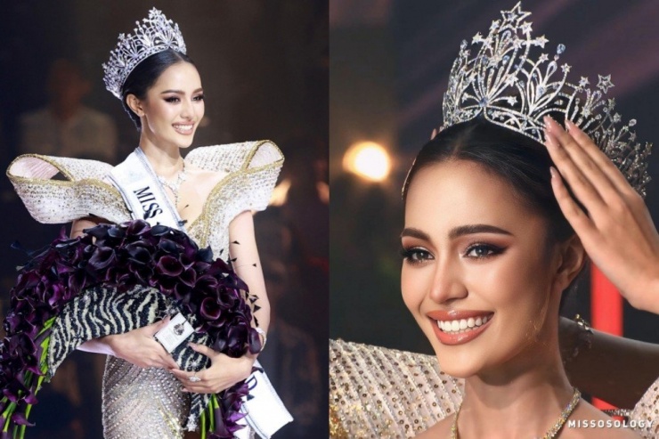 Miss Universe Thailand 2024 Opal Suchata Chuangsri sinh ra tại Phuket, năm nay mới 20 tuổi, hiện là sinh viên Luật tại Đại học Thammasat, chuyên ngành Quan hệ Quốc tế. Cô từng tham gia thi Miss Universe Thailand năm 2022, lọt Top 5, được đôn lên vị trí Á hậu 2 sau khi Á hậu 1 bị tước danh hiệu.