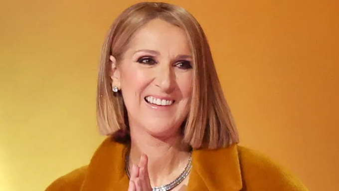 Celine Dion tại lễ trao giải Grammy hồi tháng 2. Ảnh: CBS