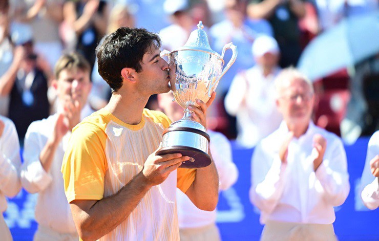 Chức vô địch Nordea Open là danh hiệu đầu tiên của Borges&nbsp;(Nguồn: Getty Images)