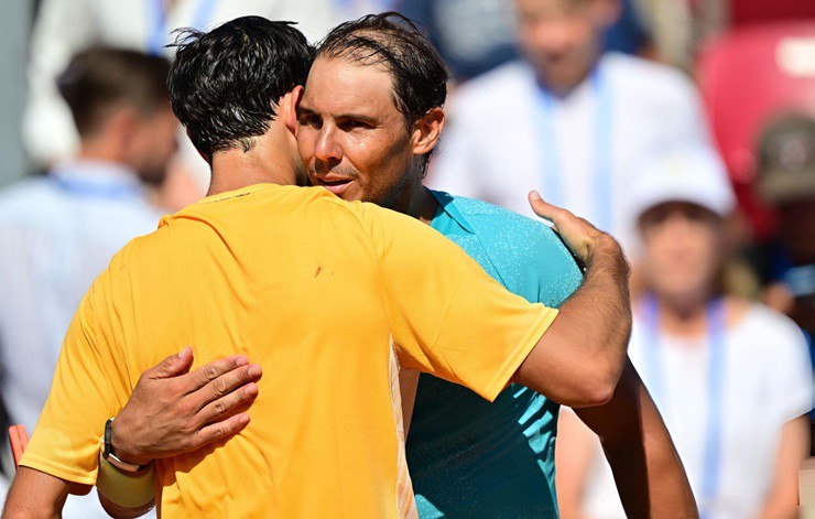 Nadal đã bị Borges của Bồ Đào Nha đánh bại trong trận chung kết Nordea Open (Nguồn: Getty Images)