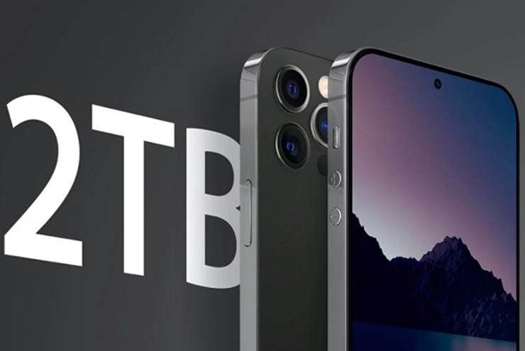 Người dùng chờ iPhone có bộ nhớ trong 2 TB đến khi nào?