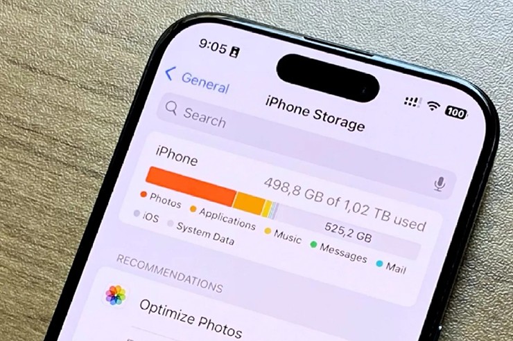 Người dùng chờ iPhone có bộ nhớ trong 2 TB đến khi nào?