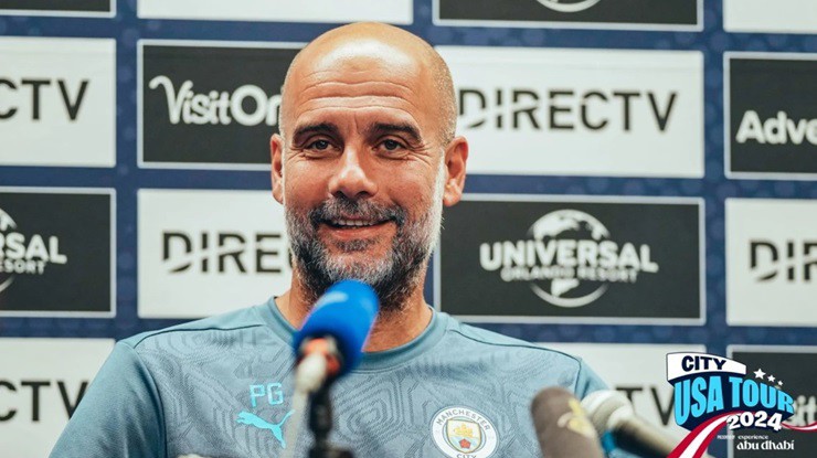 HLV Pep Guardiola hướng tới mục tiêu đầy tham vọng mùa tới