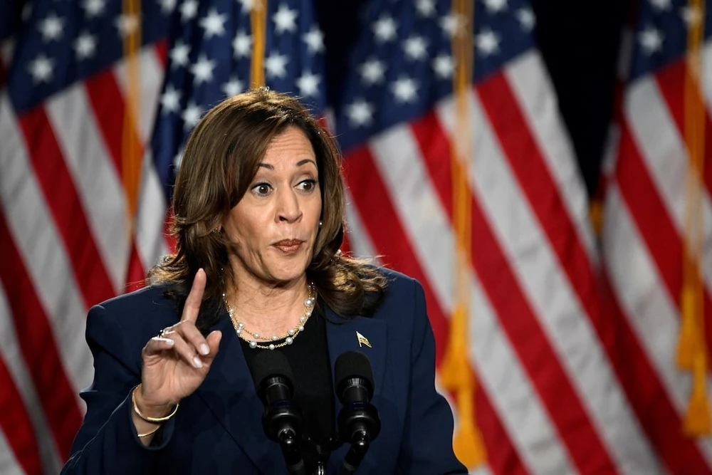 Phó Tổng thống Mỹ Kamala Harris. Ảnh: REUTERS