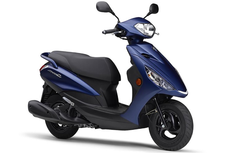 3. Yamaha Axis Z thiết kế xi lanh đơn, 4 thì, SOHC, 2 valve, dung tích 124cc, chiều cao yên ngồi 770 mm và trọng lượng nặng 100 kg. Mẫu xe ga này nổi bật với thân hình gọn nhẹ, động cơ Blue Core tiên tiến và công nghệ khởi động động cơ thông minh.