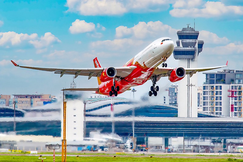 Trong sáu tháng đầu năm 2024, Vietjet đã trở lại hoạt động khai thác cao hơn giai đoạn 2019, trước đại dịch Covid-19 (ảnh: H.T)