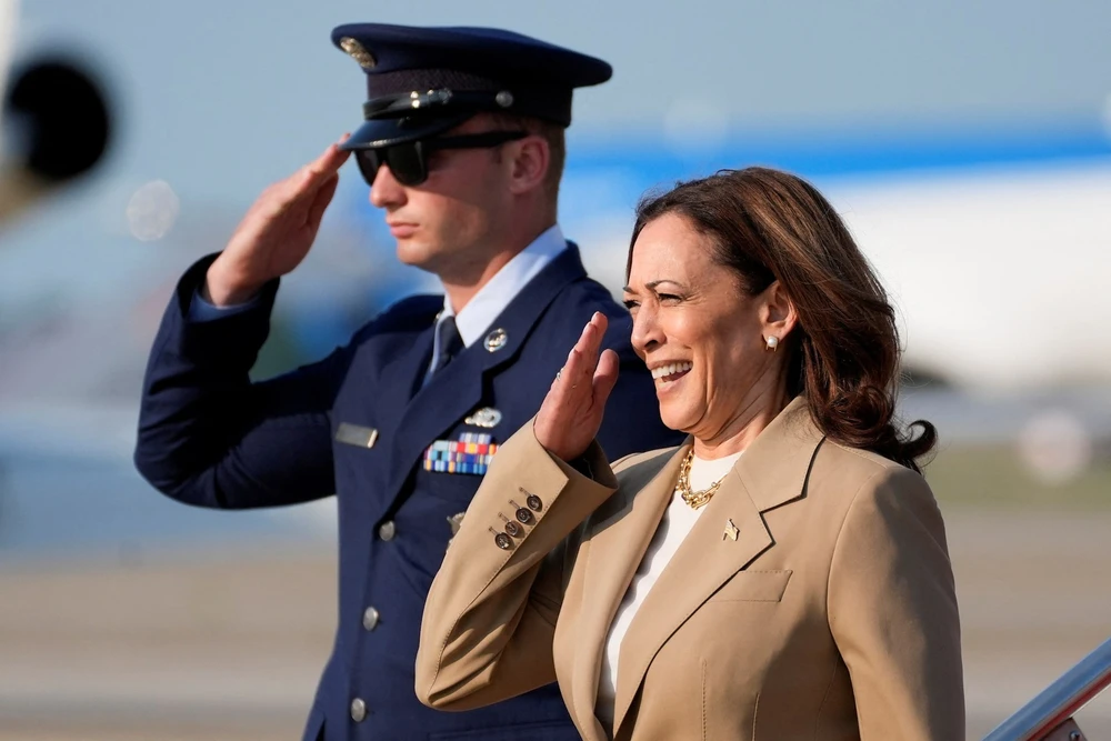 Phó Tổng thống Mỹ Kamala Harris. Ảnh: REUTERS