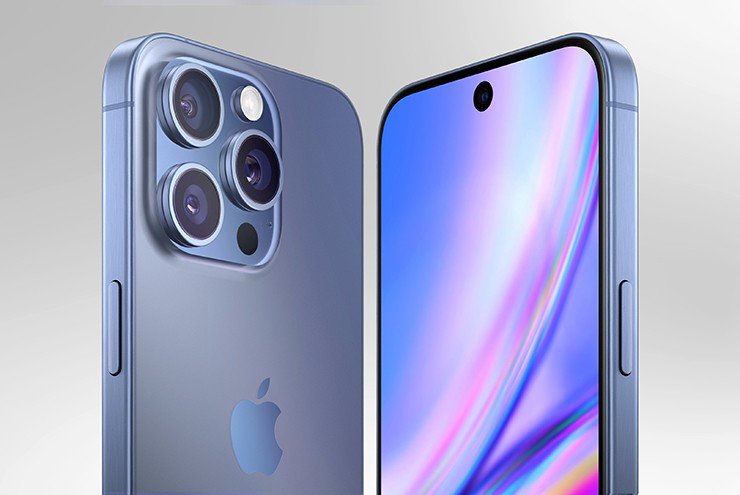 Ảnh concept iPhone 16 Pro.